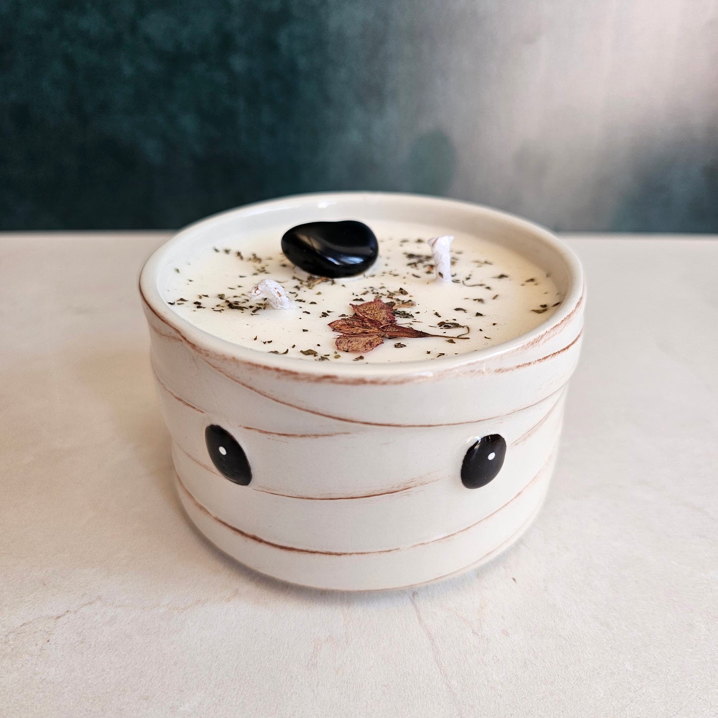 Halloween Mummy Candle