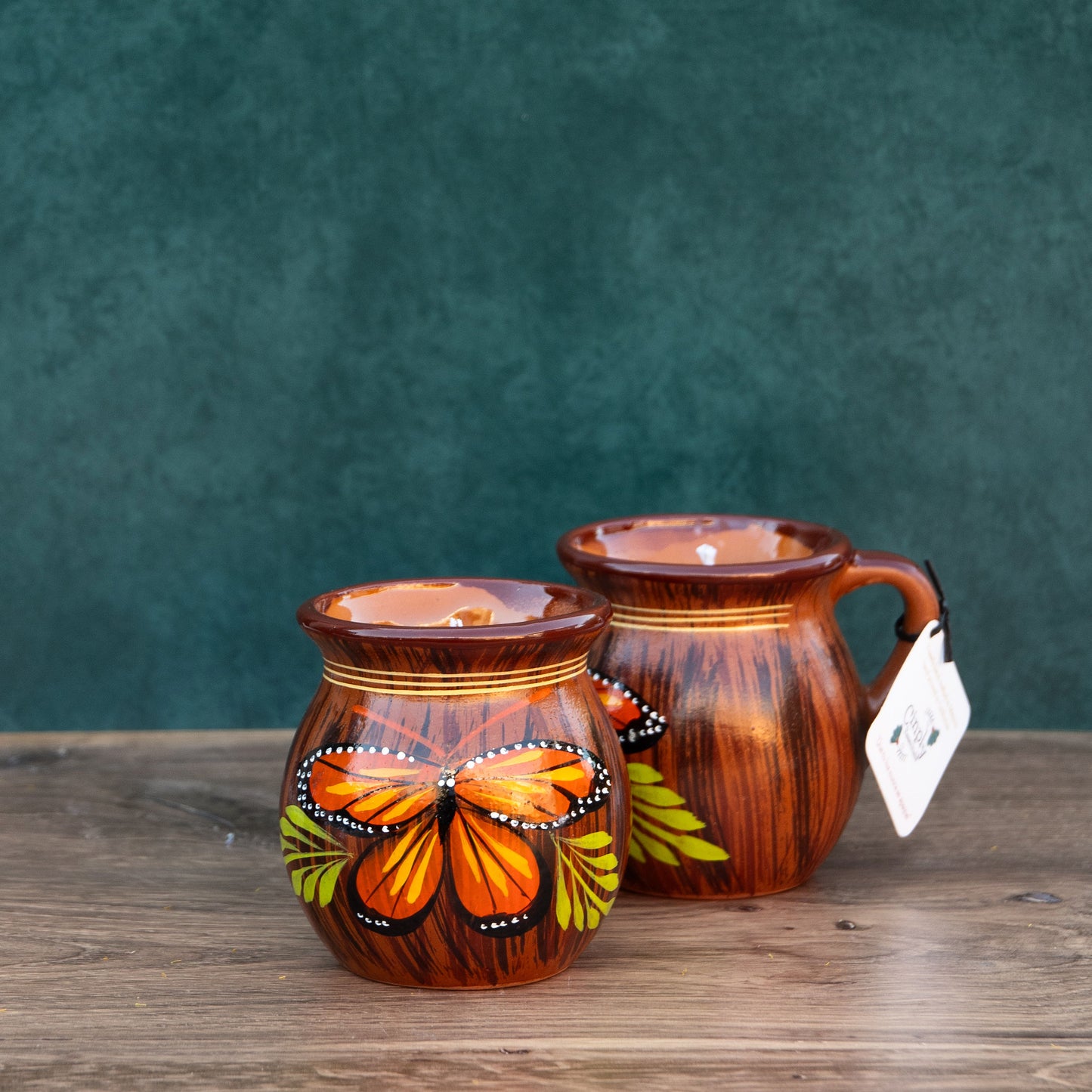 Monarch Butterfly Día de los Muertos Candle – PRE ORDER