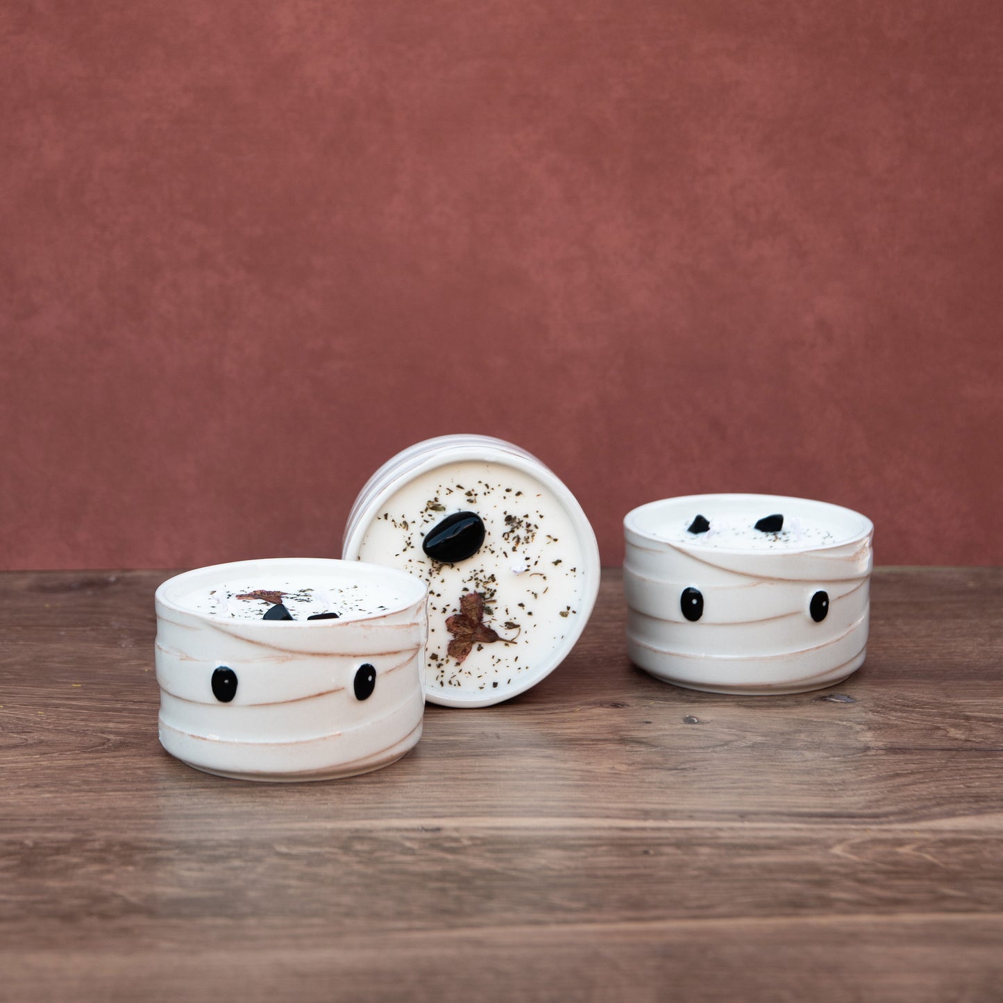 Halloween Mummy Candle