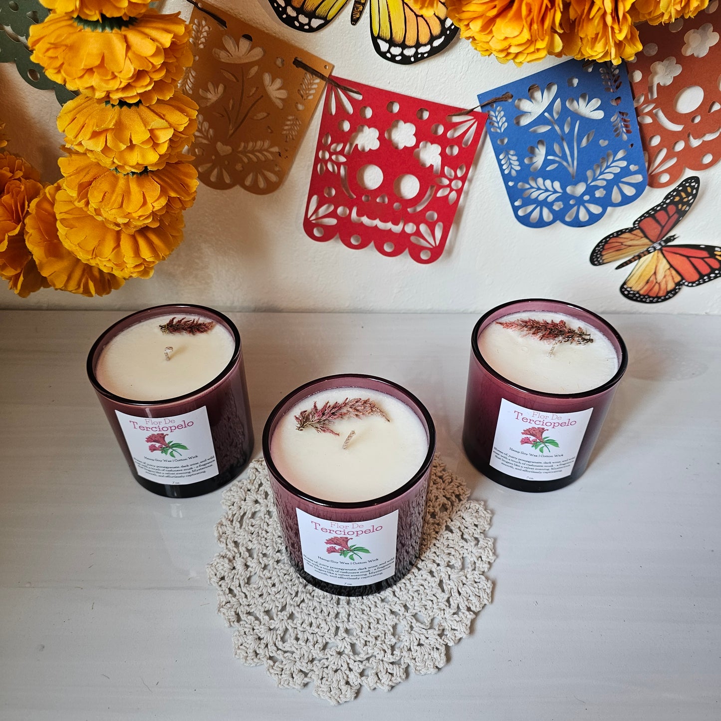 Flor De Tereciopelo - Dia De Muertos