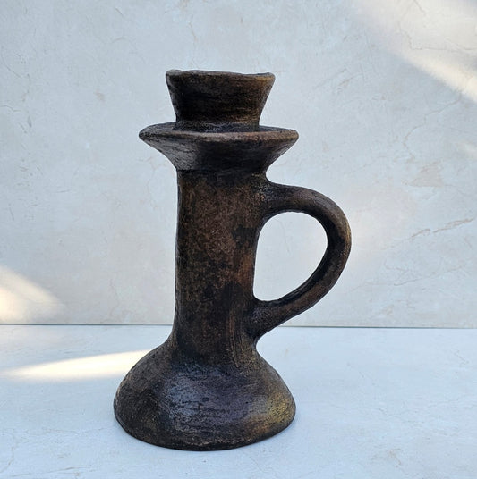 Barro negro candle holder