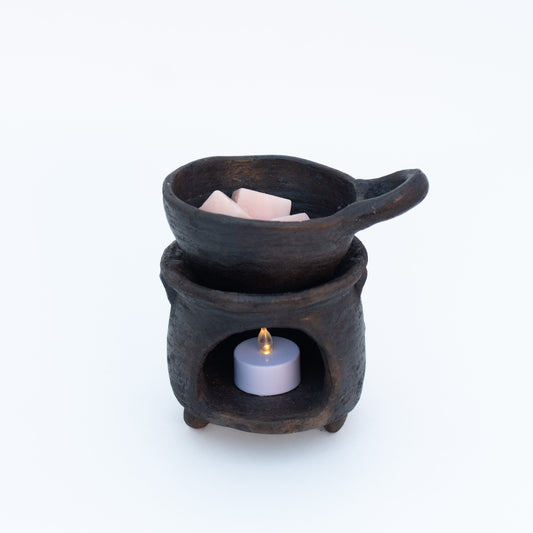 Barro Negro Chiminea con Comal