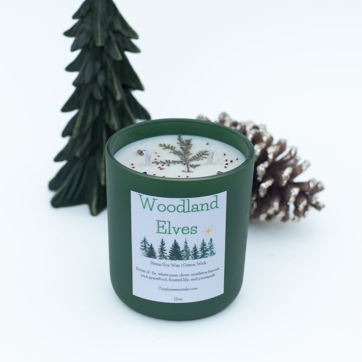 Woodland Elves candle