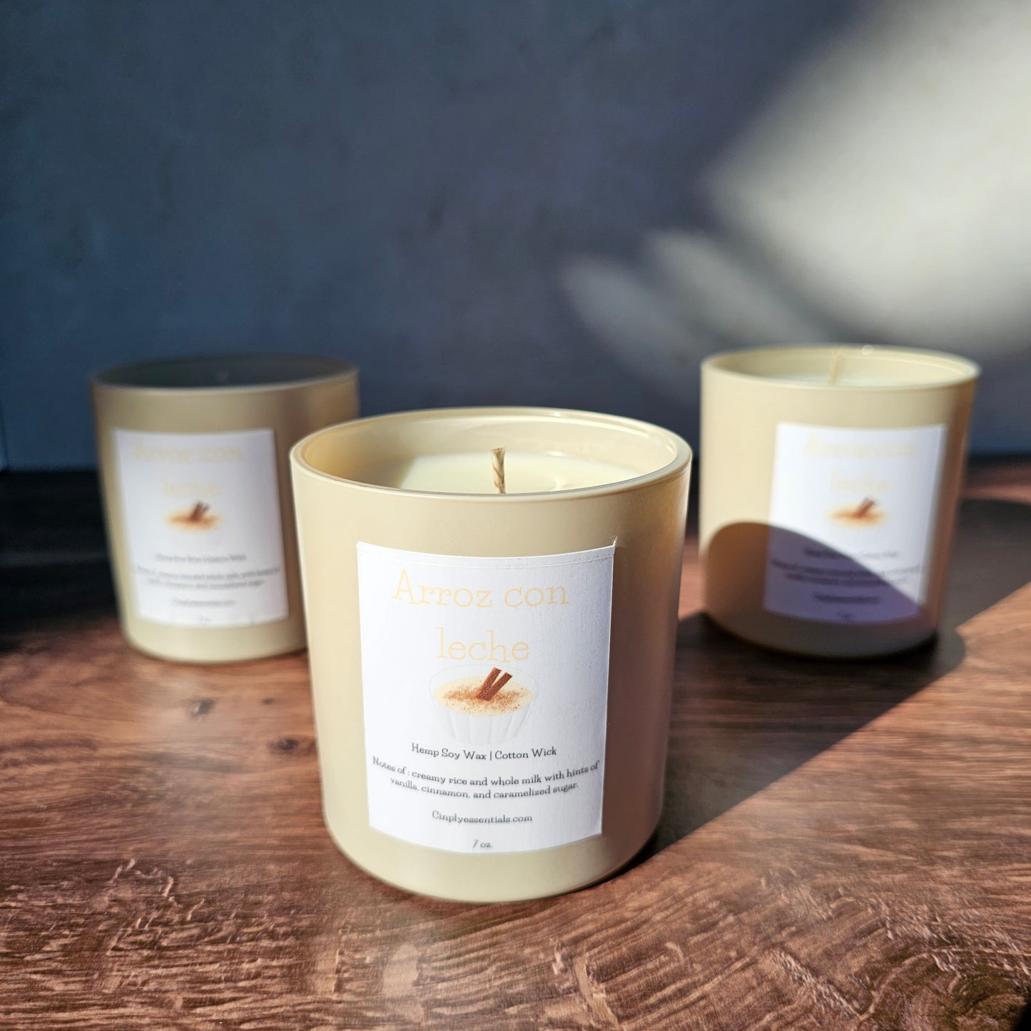 Arroz con leche candle